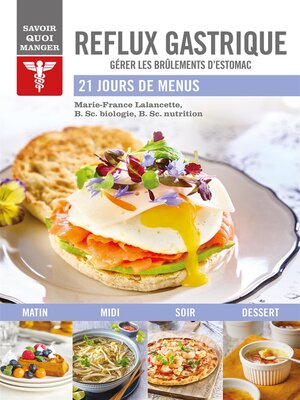 cover image of Savoir quoi manger--Reflux gastrique